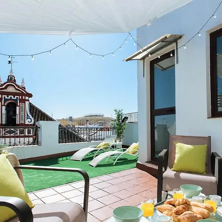 Appartamento Hostly Orfila 3A-3B Exclusive Penthouse-Center-Fibre-Parking Optional Siviglia Esterno foto